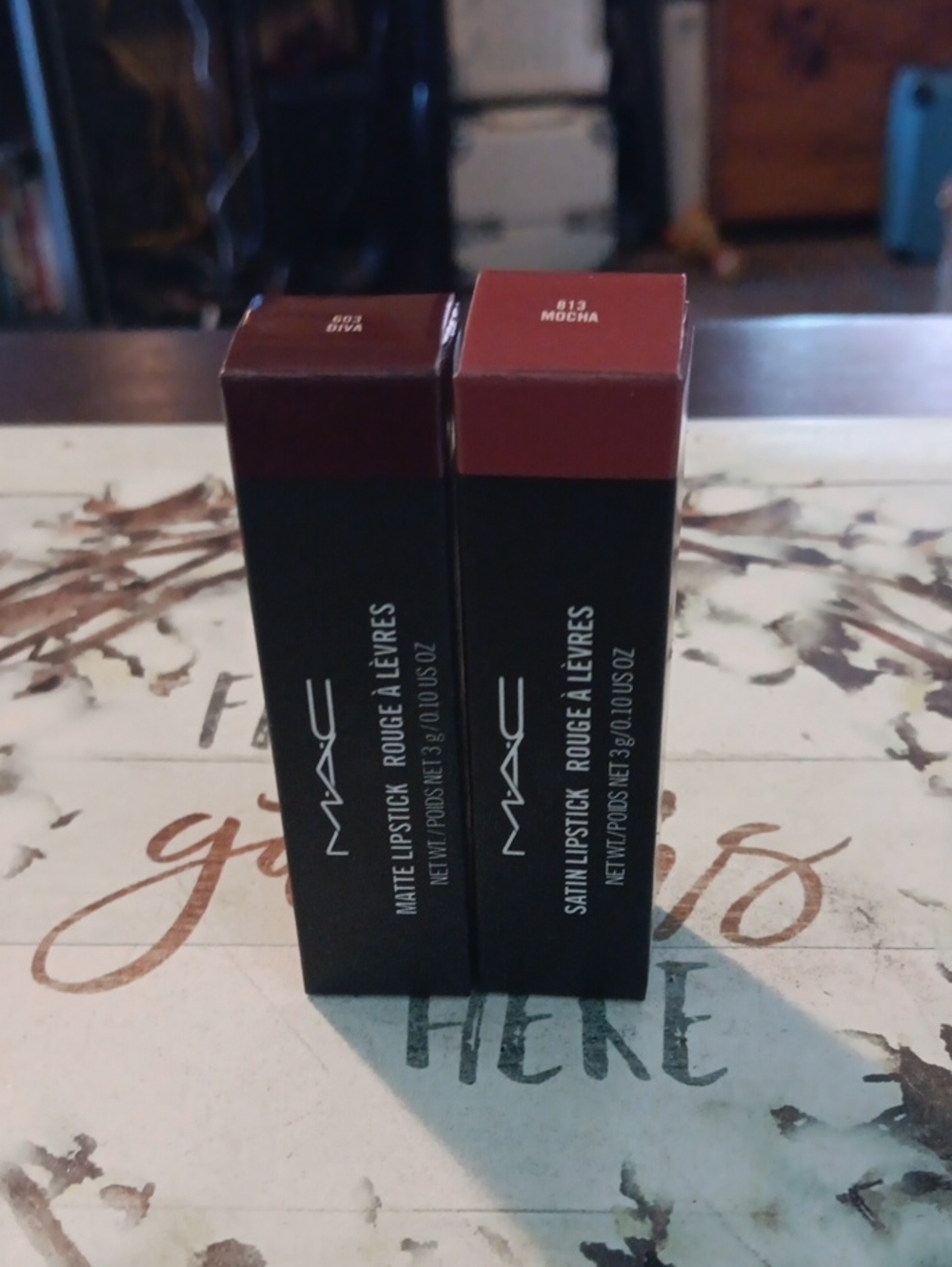 2 Mac Lipsticks